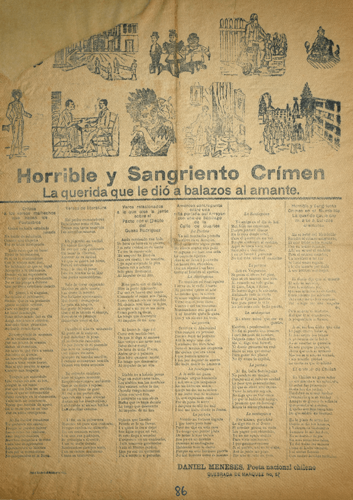 «Horrible crimen. La querida que le dio a balazos al amante», de Daniel Meneses
